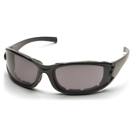 Pyramex - PMXCEL - Shiny Black Frame/Gray Polarized Anti-fog Lens SB7321DT